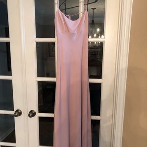 BCBGMAXAZRIA Long Blush Dress